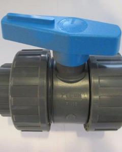 Ball Valve 1 1/2" Pvc W/2 Union